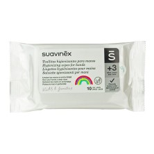 SUAVINEX TOALLITAS HIGIENIZANTES PARA MANOS 10 UNIDADES
