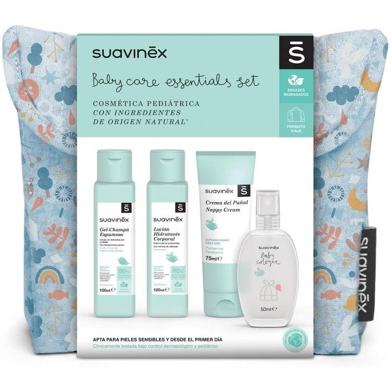 SUAVINEX NECESER DE VIAJE BABY CARE ESSENTIAL SET NIÑO