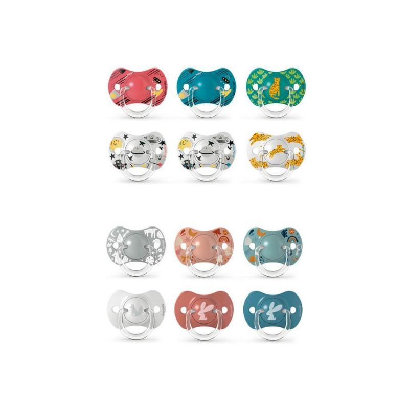 CHUPETE SILICONA FISIOLOGICO SUAVINEX 0-6 M 2 UNIDADES