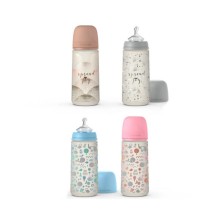  SUAVINEX BIBERON TETINA ANATOMICA SILICONA CLASICO T2L 360 ML 1 U