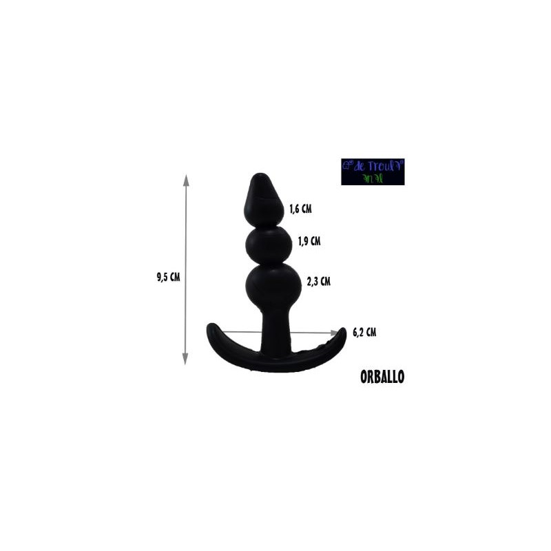 ORBALLO SET DE PLUGS NEGROS DE TROULA