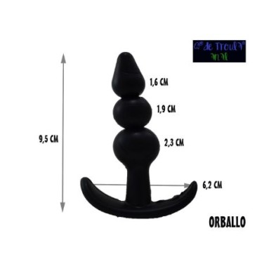ORBALLO SET DE PLUGS NEGROS DE TROULA