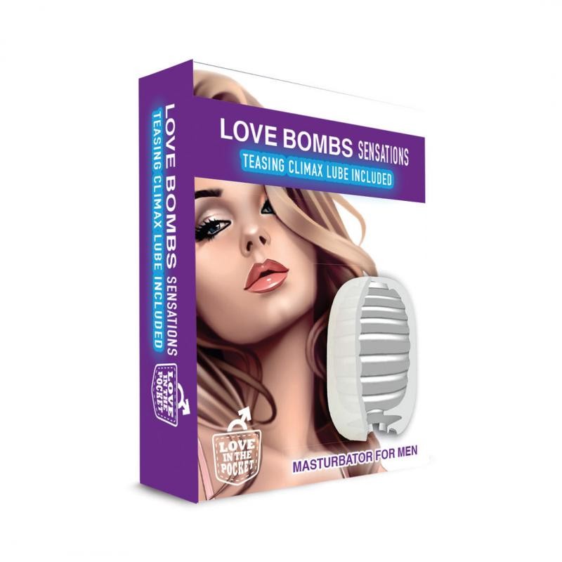 BOMBA DE AMOR SENSATIONS TEASING CLIMAX MASTURB CON LUBRIC