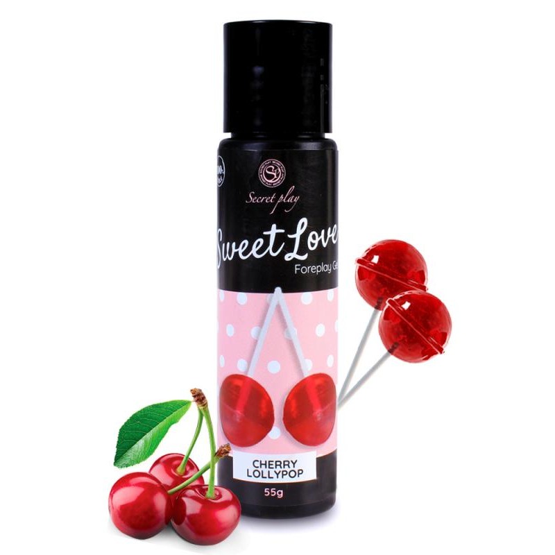 CHERRY LOLLIPOP LUBRICANTE COMESTIBLE 60 ML