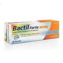 BACTIL FORTE 20 MG 20 COMPRIMIDOS RECUBIERTOS