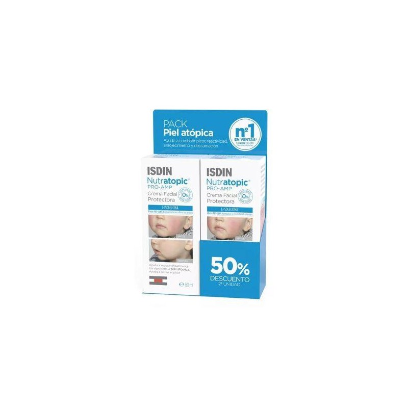 ISDIN Nutratopic Facial 2ª50%