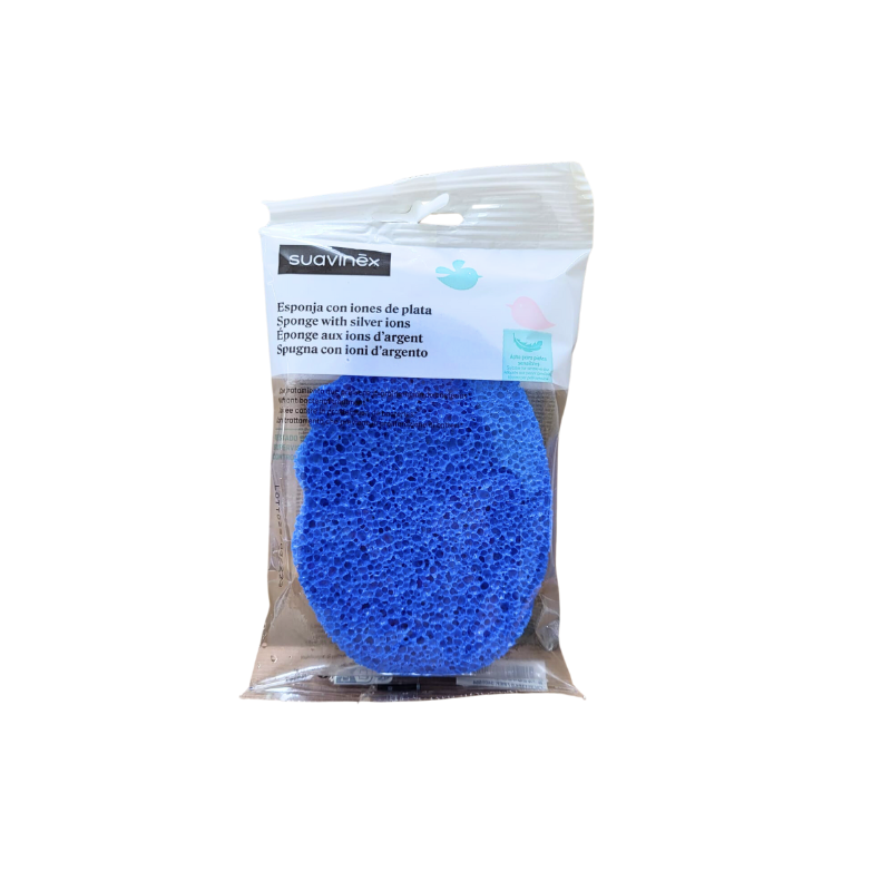 ESPONJA BAÑO INFANTIL SUAVINEX HIGIENICA PERFUMADA 1 UNIDAD