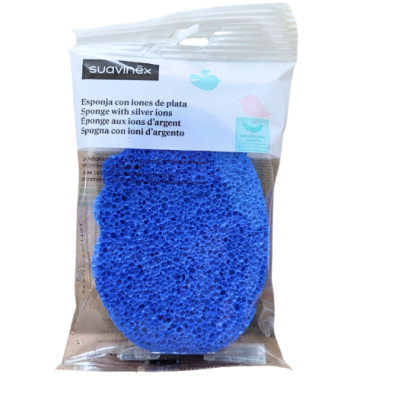 ESPONJA BAÑO INFANTIL SUAVINEX HIGIENICA PERFUMADA 1 UNIDAD