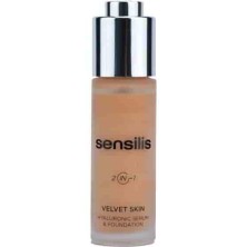SENSILIS VELVET SKIN BASE DE MAQUILLAJE Y SERUM HIALURÓNICO 05 SAND 30ML