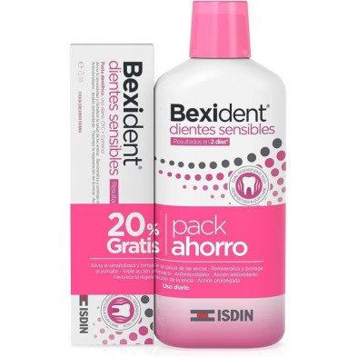 PACK BEXIDENT DIENTES SENSIBLES PASTA+COL