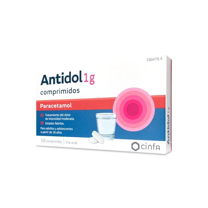 ANTIDOL 1 G 10 COMPRIMIDOS