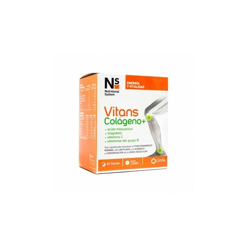 NS VITANS DUPLO COLAGENO+ 30 SOBRES LIMON