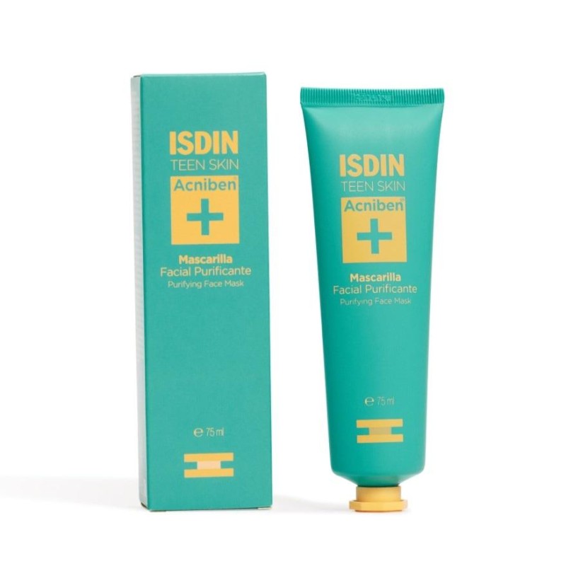 ISDIN TEEN SKIN ACNIBEN MASCARILLA FACIAL PURIFICANTE 1 ENVASE 75 ML