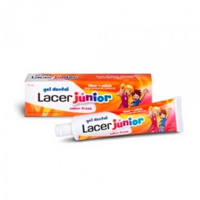 LACER JUNIOR GEL DENTAL 75 ML FRESA