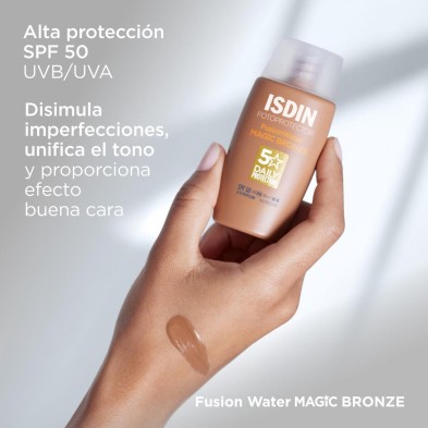 ISDIN Fusion Water Magic Color Bronze SPF 50