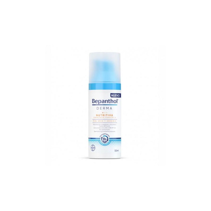 BEPANTHOL DERMA CREMA FACIAL NUTRITIVA DIARIA SPF25+ 50 ML