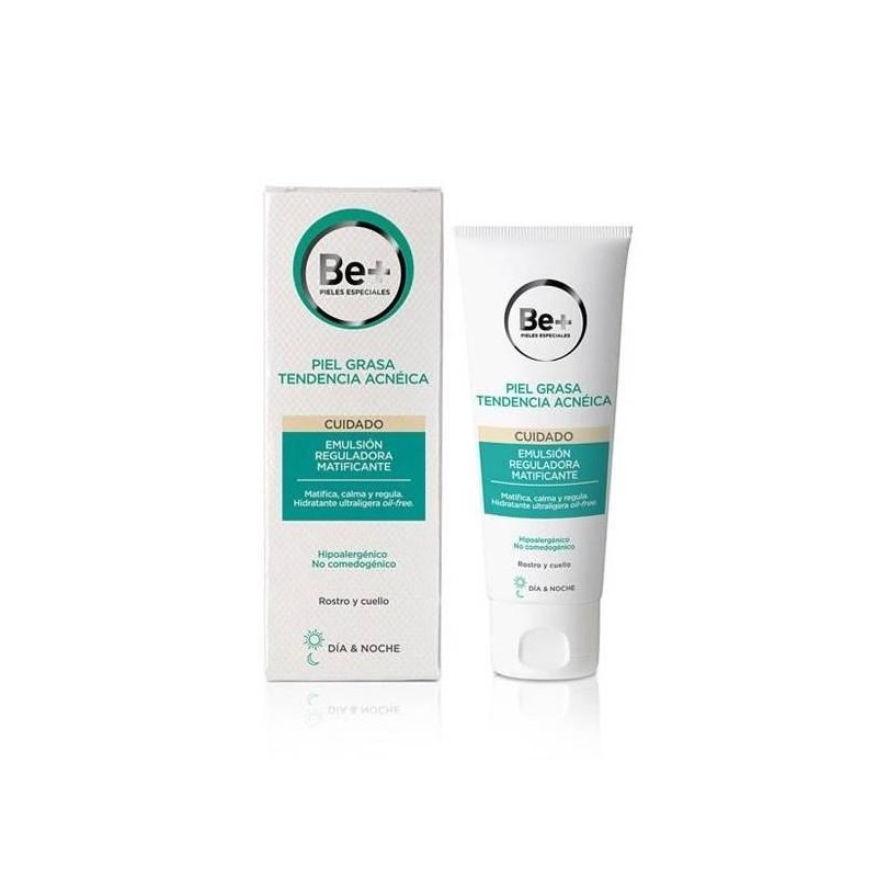 BE+ EMULSION REGULADORA MATIFICANTE PIEL GRASA T