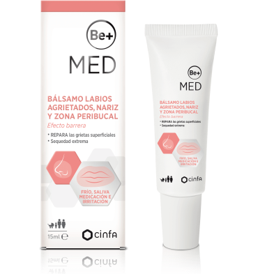 BE+ MED BALSAMO LABIOS AGRIETADOS NARIZ Y PERIBUCAL