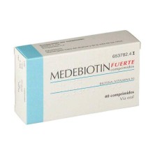 MEDEBIOTIN FUERTE 5 MG 40 COMPRIMIDOS