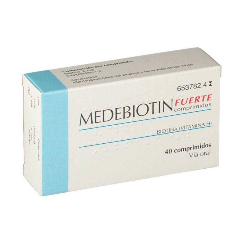 Medebiotin Fuerte 5 mg