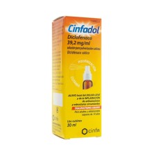 CINFADOL SPRAY 39,2 MG/ML SOLUCION PARA PULVERIZACION CUTANEA