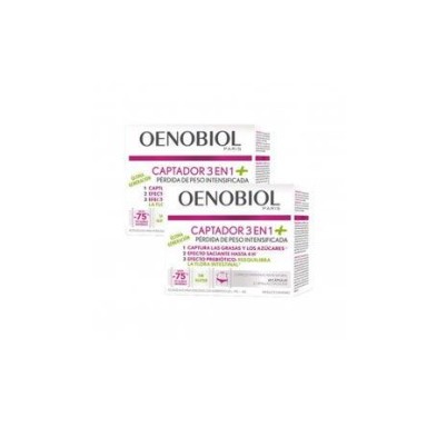 OENOBIOL CAPTADOR 3 EN 1+ 2 UNIDADES 60 CAPSULAS DUPLO